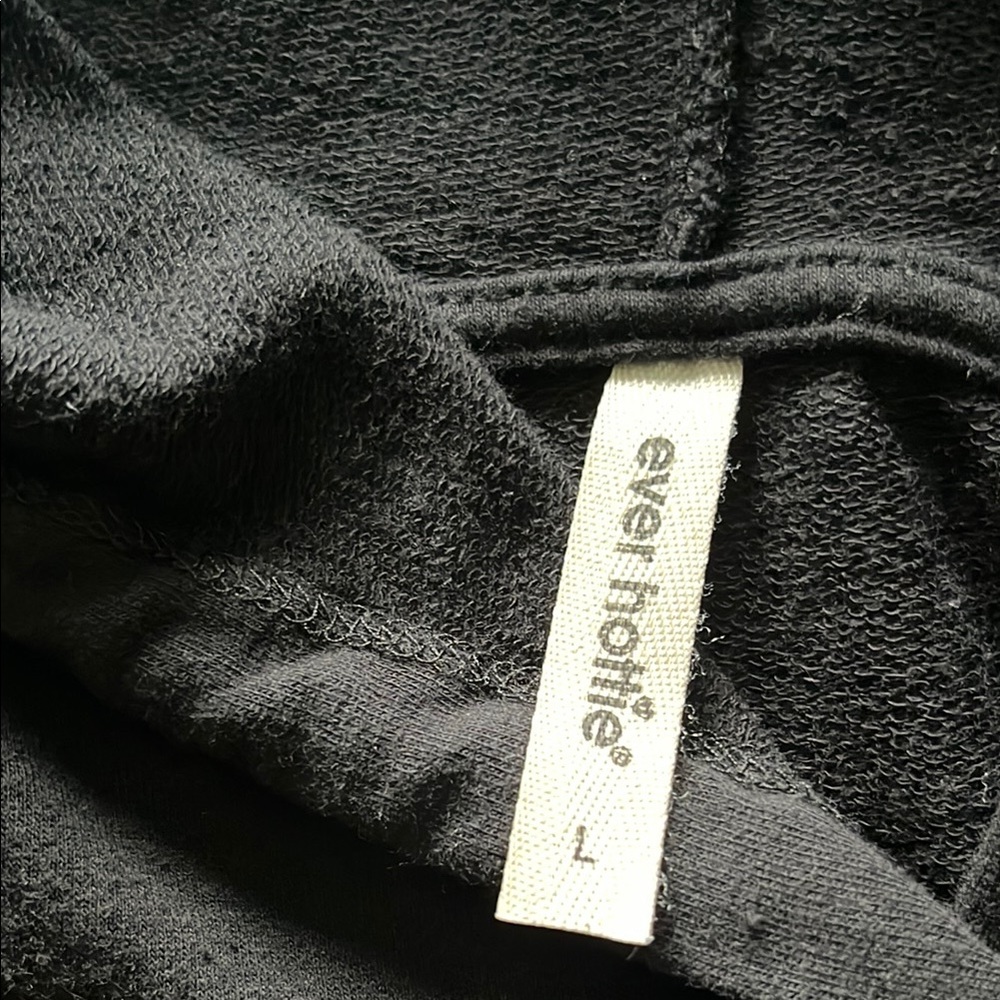 Santa Monica California Black Hoodie with Pink And Green Graphic Size Large - Picture 3 of 6